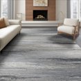 thumbnail image 1 of ODIKA 8'x10' Washable Area Rug Non-Slip Chair-Friendly Mat Pile Painterly Neutral Fade Transitional Abstract Beige Large for Dining Room, Office, Lounge, 1 of 7