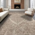 thumbnail image 1 of ODIKA 8'x10' Washable Area Rug Vintage Beige Distressed Ornate Boho Inspired Motifs Scroll Large Flowing for Living Room, Under Sectional, Family , Durable, Non-Slip, 1 of 7