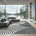 thumbnail image 1 of ODIKA 8'x10' Machine Washable Non-Slip Area Rug, Abstract Gray High Traffic Rug, Gray, 1154300, 1 of 7