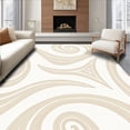 thumbnail image 1 of ODIKA 8x10 Machine Washable Non-Slip Area Rug, Abstract Swirl Motif with Contemporary Flowing Lines Accent Ultra Soft Rug, None, 544554, 1 of 7