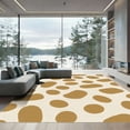 thumbnail image 1 of ODIKA 8'x10' Machine Washable Non-Slip Area Rug, Classic Farmhouse Abstract Animal Inspired Spotted Design High Traffic Rug, Brown, 912265, 1 of 7