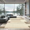thumbnail image 1 of ODIKA 8'x10' Machine Washable Non-Slip Area Rug, Geometric Beige High Traffic Rug, Beige, 1095416, 1 of 7