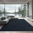 thumbnail image 1 of ODIKA 8'x10' Machine Washable Non-Slip Area Rug, Geometric Navy Blue High Traffic Rug, Blue, 1051624, 1 of 7