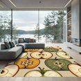 thumbnail image 1 of ODIKA 8'x10' Machine Washable Non-Slip Area Rug, Graphic Beige High Traffic Rug, Beige, 1181326, 1 of 7