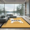 thumbnail image 1 of ODIKA 8'x10' Machine Washable Non-Slip Area Rug, Graphic Gold High Traffic Rug, Gold, 1052284, 1 of 7
