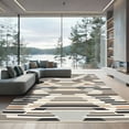 thumbnail image 1 of ODIKA 8'x10' Machine Washable Non-Slip Area Rug, Southwestern Beige High Traffic Rug, Beige, 1075867, 1 of 7