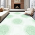 thumbnail image 1 of ODIKA 8'x10' Machine Washable Non-Slip Area Rug, Swirling Cloud Formation Abstract Contemporary Design Floor Covering High Traffic Rug with Pad, Green, 495986, 1 of 8