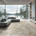 thumbnail image 1 of ODIKA 9'x12' Washable Area Rug Non-Shedding, Easy Care Abstract Key Veining Streaks Asymmetric Flowing for Master Suite, California King, Under Bed, 1 of 7