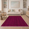 thumbnail image 1 of ODIKA Abstract Leopard Motif Scattered Spot Design Contemporary Style Non-Slip Low Profile for Guest Room, Lounge, Apartment, 1 of 7