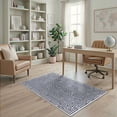thumbnail image 1 of ODIKA 4'x6' Washable Area Rug Abstract Maze Design With Modern Minimalist Symmetry Geometric Flowing Dynamic for Bedroom, Reading Nook, Pet Friendly & Non-Shedding, 1 of 7