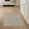 thumbnail image 1 of ODIKA Beige Boho Geometric Interlocking Cream Ivory Taupe Neutral Pink for Home Office, Hallway, Laundry Room, Non-Slip Chair-Friendly, 1 of 7