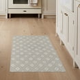 thumbnail image 1 of ODIKA 3'x5' Washable Area Rug Beige Loves Boho Symmetrical Layout Border Contemporary Rectangular for Hallway, Laundry Room, Non-Slip, Flatweave, Easy Care, 1 of 7