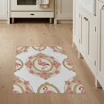 thumbnail image 1 of ODIKA Border Motif Confetti Wreath Repeating Botanical Whimsical Storybook Refined Stain Resistant Flatwoven for Entryway, Kitchen, Mudroom, 1 of 7