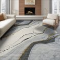 thumbnail image 1 of ODIKA Brindle Spotted Abstract Inspired Marbled Swirl Field Distressed Foldable Easy Care for Queen Size Bedroom, Under Bed, Master Suite, 1 of 7