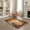 thumbnail image 1 of ODIKA Cactus Cowboy Design With Rustic Desert Sunset Southwestern Motifs Pet Friendly & Kids Safe Play for Playroom, Bedroom, Reading Nook, 1 of 7
