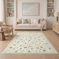 thumbnail image 1 of ODIKA Entry Allover Way Botanical Motif Frame Boho Farmhouse Classroom for Guest Room, Lounge, Apartment, Non-Slip Low Profile, 1 of 7