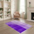 thumbnail image 1 of ODIKA Fluffy Purple Shape Outline Ombre Spotted Motif Pink Furry Abstract Non-Slip Chair-Friendly for Home Office, Gaming Room, Under Desk, 1 of 7