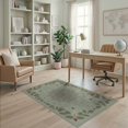 thumbnail image 1 of ODIKA Fuzzy Centerpiece Fluffy Dots Winter Tones Alfombra Para Sala for Playroom, Bedroom, Reading Nook, Pet Friendly & Kids Safe Play, 1 of 7