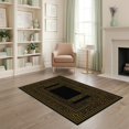 thumbnail image 1 of ODIKA Geometric Key Fret Bordered Symmetry Meander Border Scroll Greek Flowing Dynamic Stain Resistant Low Profile for Dorm Room, Small Living Apartment, 1 of 7