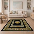 thumbnail image 1 of ODIKA Greek Key Fretwork Meander Frame Border Scroll Geometric Fret Easy Care Kids Safe for Small Living Room, Playroom, Bedroom, 1 of 7