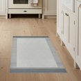thumbnail image 1 of ODIKA Hallway Geometric Web Contemporary Striped Grid Pile Way for Entryway, Kitchen, Mudroom, Stain Resistant Flatwoven, 1 of 7