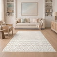 thumbnail image 1 of ODIKA Lattice Interlocking Ribbon Dainty Delicate Border Trellis Coquette Flowing Non-Slip Chair-Friendly for Dining Room, Under Table, Home Office, 1 of 7