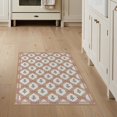thumbnail image 1 of ODIKA Lattice Symmetrical Tiny Sprigs Dainty Delicate Ribbon Coquette Refined for Entryway, Kitchen, Mudroom, Stain Resistant Flatwoven, 1 of 7