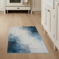 thumbnail image 1 of ODIKA Livingroom Abstract Watercolor Splash Distressed Ombre Neutral Non-Slip Chair-Friendly for Home Office, Hallway, Laundry Room, 1 of 7