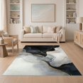 thumbnail image 1 of ODIKA 5'x7' Washable Area Rug Long Hallway Abstract Marbled Swirl Contemporary Flowing Entryway for Dining Room, Under Table, Home Office, Non-Slip Chair-Friendly, 1 of 7