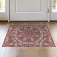 thumbnail image 1 of ODIKA Mauve Blush Dusty Gradient Scroll Border Interlocking Petal Distressed for Bedroom, Nursery, RV, Pet Friendly & Kids Safe Bedside, 1 of 7
