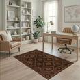 thumbnail image 1 of ODIKA Motifs Southwestern Border Aztec Motif Frame Spotted Cabin Refined for Playroom, Bedroom, Reading Nook, Pet Friendly & Kids Safe Play, 1 of 7