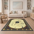 thumbnail image 1 of ODIKA Music Cd Note Disc Guitar Piano Keyboard Shape Motifs Border for Dining Room, Under Table, Home Office, Non-Slip Chair-Friendly, 1 of 7