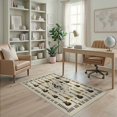 thumbnail image 1 of ODIKA Music Cd Treble Clef Centerpiece Guitar Notes Piano Frame Disc for Playroom, Bedroom, Reading Nook, Pet Friendly & Kids Safe Play, 1 of 7