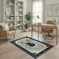 thumbnail image 1 of ODIKA Music Note Cd Guitar Disc Piano Key Border Treble Clef Shape Pet Friendly & Kids Safe Play for Playroom, Bedroom, Reading Nook, 1 of 7