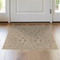 thumbnail image 1 of ODIKA Neutral Abstract Symmetrical Geometric Farmhouse Featuring Boho Non-Slip Low Profile for Hallway, Study Room, Playroom, 1 of 7
