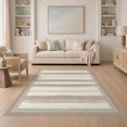 thumbnail image 1 of ODIKA Outdoorarea Mixed Scale Stripes Crisp Courtyard Large Striped for Dining Room, Under Table, Home Office, Non-Slip Chair-Friendly, 1 of 7