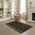 thumbnail image 1 of ODIKA Pine Tree Motif With Southwestern Border Rustic Cabin Cowgirl Playful Expressive Pet Friendly & Kids Safe Play for Playroom, Bedroom, Reading Nook, 1 of 7