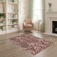 thumbnail image 1 of ODIKA Pink Abstract Leopard Print Spotted Cheetah Tiger Mixed Zebra for Dorm Room, Small Living Apartment, Stain Resistant Low Profile, 1 of 7