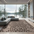 thumbnail image 1 of ODIKA Pink Leopard Cheetah Print Motif Featuring Decorative Flannel Non-Slip Chair-Friendly for Dining Room, Basement, Large Office, 1 of 7