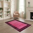 thumbnail image 1 of ODIKA Pink Leopard Print Spotted Bordered Glam Rosette Abstract Inspired Non-Slip Chair-Friendly for Home Office, Gaming Room, Under Desk, 1 of 7