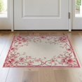 thumbnail image 1 of ODIKA Pink Round Ribbon Coquette Boho Vintage Border Seamless Scattered for Hallway, Study Room, Playroom, Non-Slip Low Profile, 1 of 7