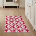 thumbnail image 1 of ODIKA Softball Personalized Print Repeating Pitching Pink Sliding for Bedroom, Bedside, Nursery, Pet Friendly & Kids Safe, 1 of 7
