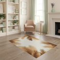 thumbnail image 1 of ODIKA Tropical Palm Frond Botanical Symmetrical Motif Border Rectangular for Playroom, Bedroom, Reading Nook, Pet Friendly & Kids Safe Play, 1 of 7