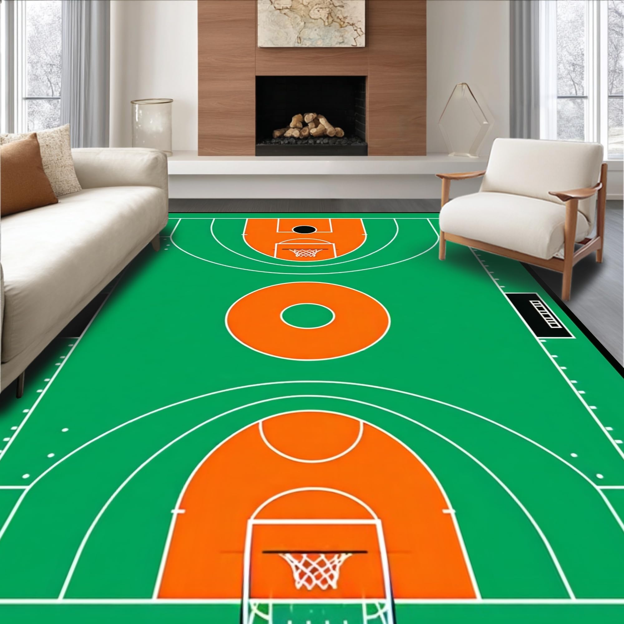 ODIKA Ultra Soft Area Rug 2x3, Non Slip, Stain Resistant, Washable Area ...