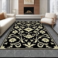 thumbnail image 1 of ODIKA 4x6 Machine Washable Non-Slip Area Rug, Lattice Blossom Swirl Enchanted Tapestry Treasure Ultra Soft Rug, None, 579236, 1 of 7