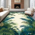 thumbnail image 1 of Ultra Soft Area Rug, Cozy Adventurous Jungle, Non Slip, Stain Resistant, Washable Area Rugs for Living Room, Bedroom(Green, 4X6), 1 of 8