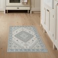 thumbnail image 1 of ODIKA Under Plush Symmetrical Grey Padded Foam Large Fuzzy Fluffy Girly for Home Office, Hallway, Laundry Room, Non-Slip Chair-Friendly, 1 of 7