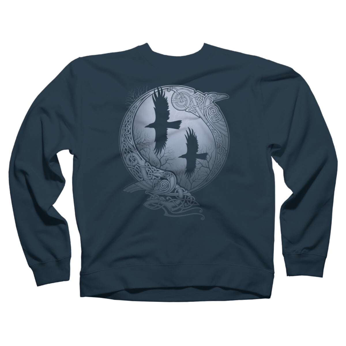 Cowboys High Neck Sweatshirt - Navy