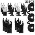 thumbnail image 1 of ODOMY 10/23PCS Mix Oscillating Saw Blades High Carbon Steel Saw Cut Blades Multimaster Blade Multi-tool Wood Cutting Tools Kit, 1 of 11