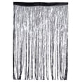 thumbnail image 1 of ODOMY 100x200CM Glitter String Curtains Window Door Curtain Fringe Panels Room Divider for Home Decor, 1 of 9